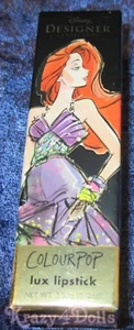 Disney Designer Princess Premiere Collection Ariel Creme Lux Colourpop Lipstick - Picture 1 of 1