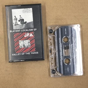 JFA Cassette Tape Punk BLATANT LOCALISM / VALLEY OF THE YAKES JODIE FOSTERS ARMY - Picture 1 of 6