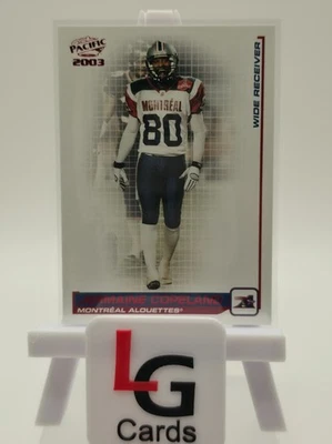 2003 Pacific CFL - Jeremaine Copeland #53 Red - Image 1 of 2