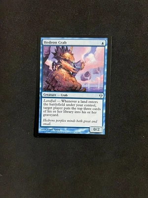 Hedron Crab #47 [Zendikar] Magic MTG Cards LP - Image 1 of 2