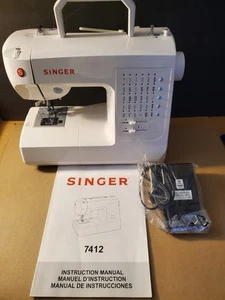 SINGER 7412 Electric Sewing Machine - Picture 1 of 3