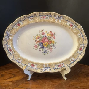 Piatto da portata ovale 13,5" Royal Albert Valentine vintage raro - Foto 1 di 12
