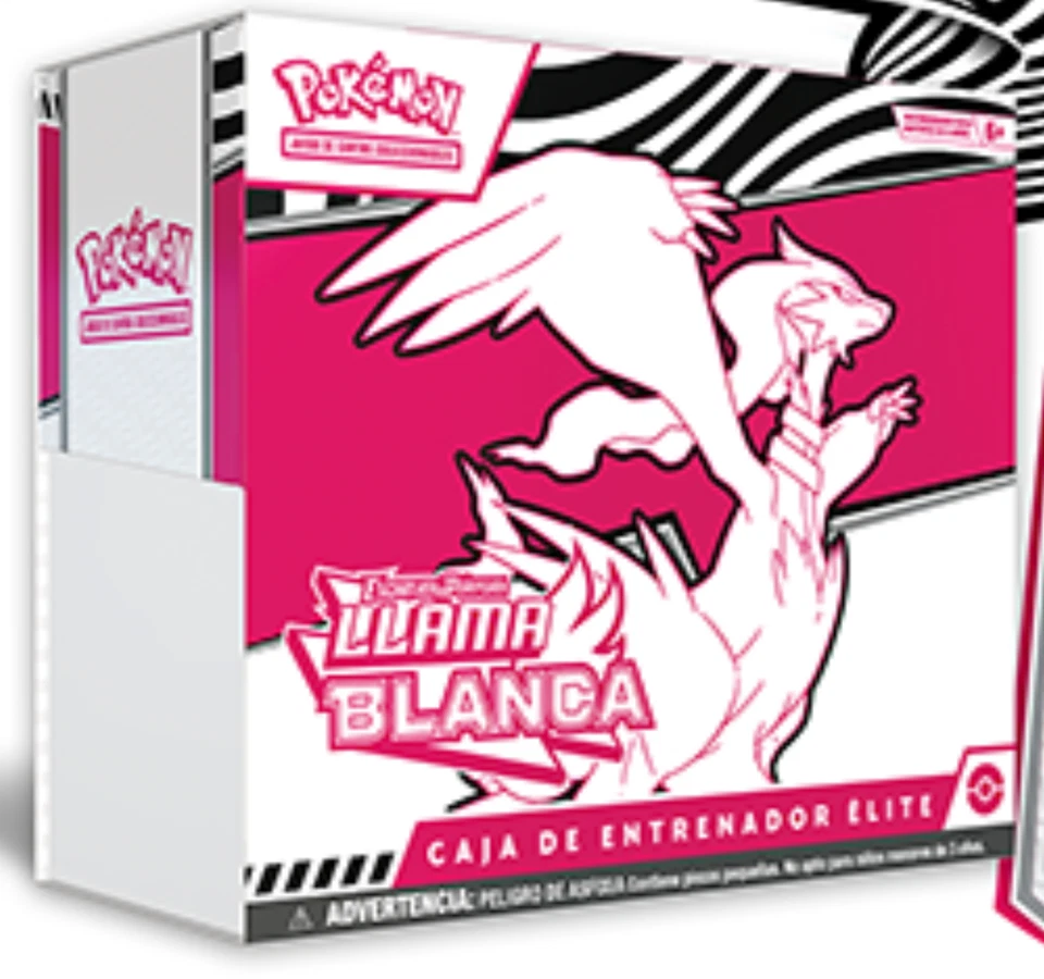Pokemon SPANISH Black & White - Llama Blanca elite trainer box (White Flare) new - Image 1 of 1