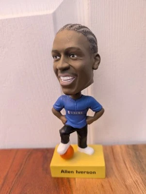 Allen Iverson Bobblehead Philadelphia 76ers cubierta superior 2001 coleccionable 7"  Foto 1 de 3
