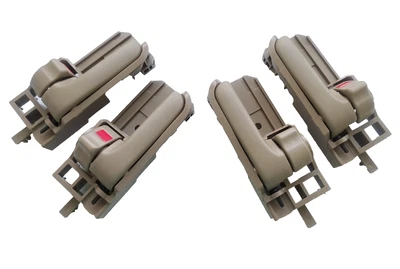 Manija de puerta delantera trasera izquierda derecha beige interior Toyota Matrix Tacoma Fit 03-08 X4 Foto 1 de 3