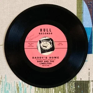 Shep and The Limelites 45 Daddy's Home / This I Know 1961 Doo Wop Pink Label VG+ - Picture 1 of 2