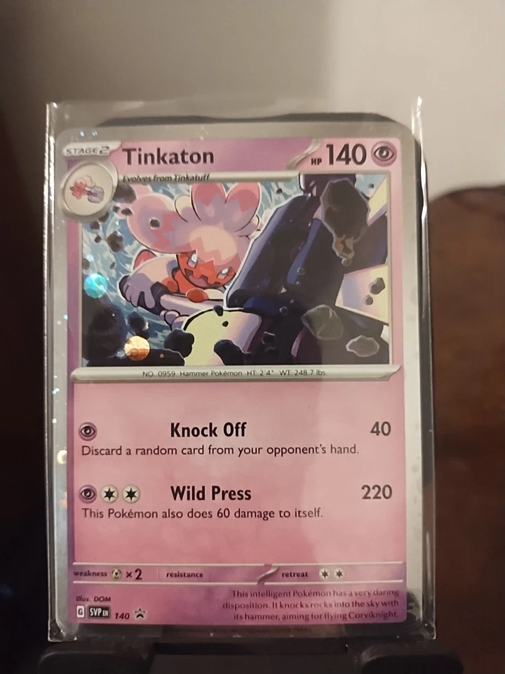 Tinkaton - 140 (Cosmo Holo) 140 Sv: Scarlet & Violet Promo Cards Holo - Image 1 of 1