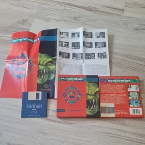 Corporation A Core Design Game Amiga RARE Conkers Version With Poster - Afbeelding 1 van 6