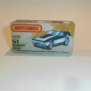 Matchbox Lesney Superfast 51 g Midnight Magic K Style Repro Box - Picture 1 of 4