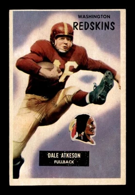 1955 Bowman #129 Dale Atkeson RC EXMT X3579015 - Image 1 of 3