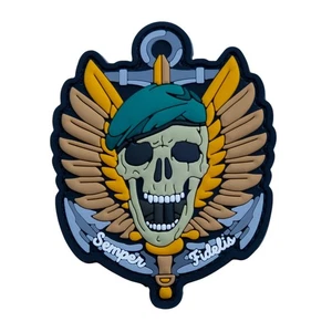 Ukraine Militär Armee Patch Semper fidelis PVC - Bild 1 von 4