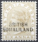 Somaliland 1903 QV Six Annas SG 19 mint