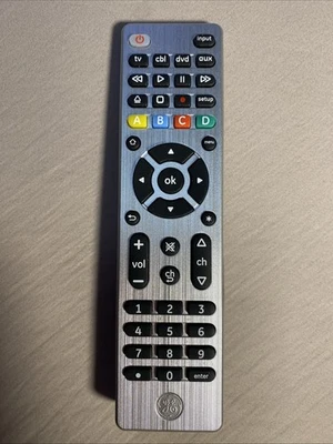 GE UltraPro Universal Remote Control for 4 Devices Model 33709 - Image 1 of 4