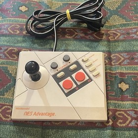 Nintendo NES Advantage Joystick Arcade Controller NES-026 Gray