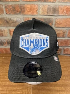 New Era Detroit Lions NFC North Division Champions 2024 9Forty SnapBack Mütze - Bild 1 von 10