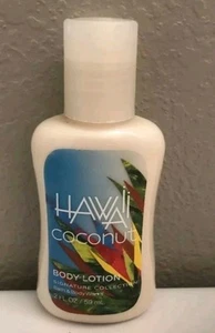 Bath & Body Works HAWAII COCONUT Lotion 2 Fl oZ Retired - Picture 1 of 3