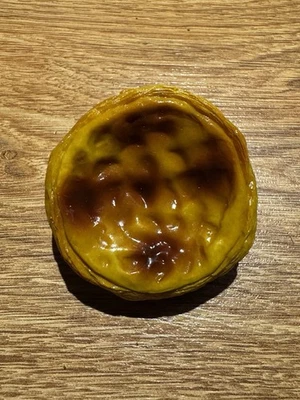 Portugal Portugués Pastel De Nata Natillas Tarta Postre Cerámica Recuerdo Imán Foto 1 de 3