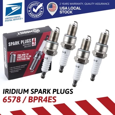 16Pcs OEM 6578 Performance Iridium Spark Plug BPR4ES For Plymouth Chevrolet AMC - Image 1 of 4