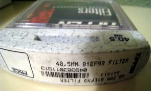 40.5mm Tiffen Filter 81EFN9 Filters 81EFND.9 Neutral Density 40.5 mm 81EF N9 - Picture 1 of 3