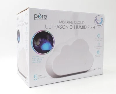 Pure Enrichment MistAire Cloud Ultrasonic Cool Mist Humidifier and Mood Light  - Image 1 of 4