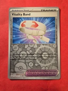 2023 Pokemon Scarlet and Violet Reverse Foil #197 Vitality Band, UC, cd1 - Picture 1 of 3