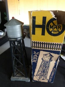 VINTAGE MARX NO 6465 HO WASSERTURM GROBKASTEN SCHÖNER GEBRAUCHTER TURM - Bild 1 von 4