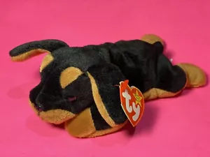 Ty Beanie Baby DOBY - der Dobermann (PVC-Version) - Bild 1 von 4