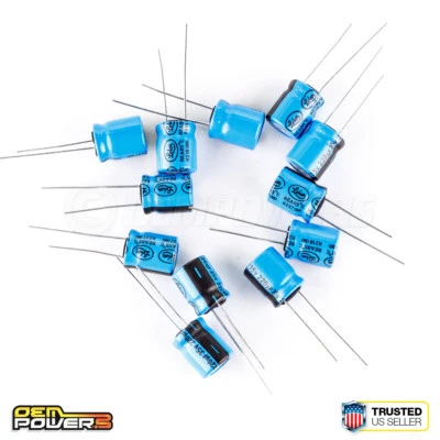 Condensador electrolítico de plomo radial 12 x Lelon 220uF/MFD 35V ±20% 85C 2721029 NUEVO Foto 1 de 4