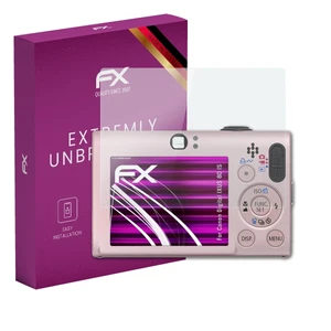atFoliX Glass Protector for Canon Digital IXUS 80 IS 9H Hybrid-Glass - Picture 1 of 8