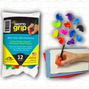 Pathways For Learning PFLGG12 Pencil Grotto Grip, Assorted Colors - Pack of 12 - Picture 1 of 5
