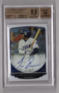 Travis Demeritte 2013 Bowman Chrome #BCA-TD Auto BGS 9.5 GEM MINT - Picture 1 of 2