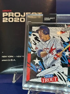 MIKE TROUT Topps Project 2020 w/ Box (/7656 by Tyson Beck) #282 Angels - Picture 1 of 3