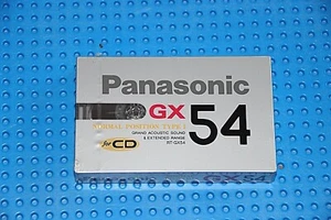 Panasonic GX 54 LEERES KASSETTENBAND (1) (VERSIEGELT) - Bild 1 von 3