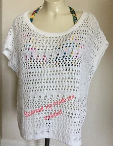 Gilly Hicks Sydney white top size M. Perfect for summer casual or outing! - Picture 1 of 7