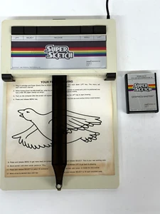 Commodore 64 Super Sketch G2100 PPI Personal Peripherals 1984 Pad and Cartridge - Picture 1 of 7