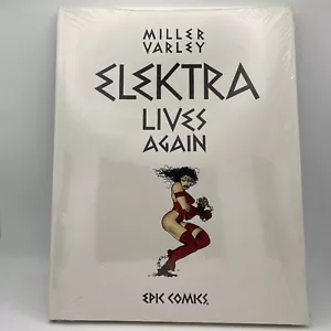 1990 ELEKTRA LIVES AGAIN, FRANK MILLER & LYNN VARLEY, EPIC COMICS, HC/DJ SEALED - Picture 1 of 4