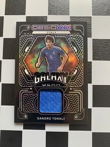 2022-23 Panini Obsidian Galaxy Gear Relics Sandro Tonali /199 Italy - Bild 1 von 2
