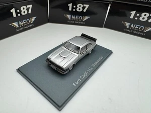 Neo 1/87 Ford Capri LLL Werksturbo Silver #4 - Picture 1 of 5