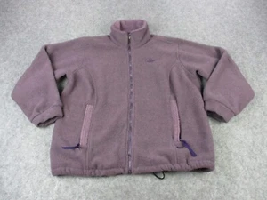 Lowe Alpine Jacket Mens Large Purple Polartec Sherpa Outdoors Zip Up Coat - Picture 1 of 12