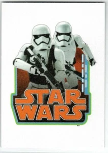STAR WARS JOURNEY TO THE FORCE AWAKENS RETRO CLOTH STICKER INSERT CS-7 STROOPERS - Picture 1 of 2
