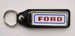 FORD TRACTOR LEATHER KEYRING (R) - Picture 1 of 1