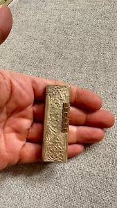 Encendedor vintage chapado en oro Hadson 1950 funcionando - Imagen 1 de 4