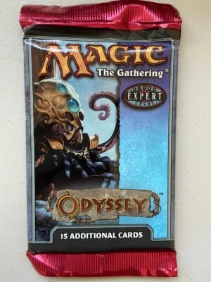 MtG Magic the Gathering Factory Sealed Odyssey Booster Pack Brand New - Image 1 of 2