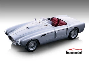Tecnomodel TM18212D - Ferrari 340 Mexico Spyder 1953, metallic silver 1/18 - Foto 1 di 2