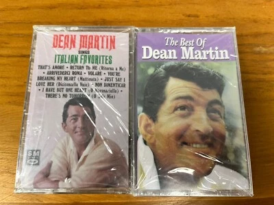 2 кассеты The Best of Dean Martin & Italian Favorites нераспечатанные новые в коробке - Изображение 1 из 2