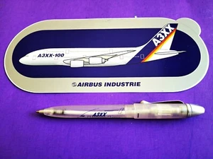AIRBUS A3XX PEN + AIRBUS 3XX Sticker, A3XX became the A380, has A3XX Badge - Picture 1 of 2