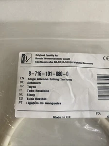 Worcester Greenstar i Junior RI SI SBI Beige Silicone Tubing 1m Long 87161010800 - Picture 1 of 2