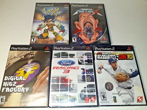 lot 5 sony 2 games vexx freestyle metal digital ford racing 3 mlb new sealed ps2 - Picture 1 of 3