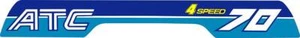 1983 ATC70 REAR FENDER EMBLEM REPLACES 87521-957-070 (D7009) - Foto 1 di 1