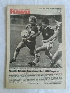 Die Neue Football-Week, n. 27, 32. Annata, giornale DDR 1980, Fu-Wo - Foto 1 di 1